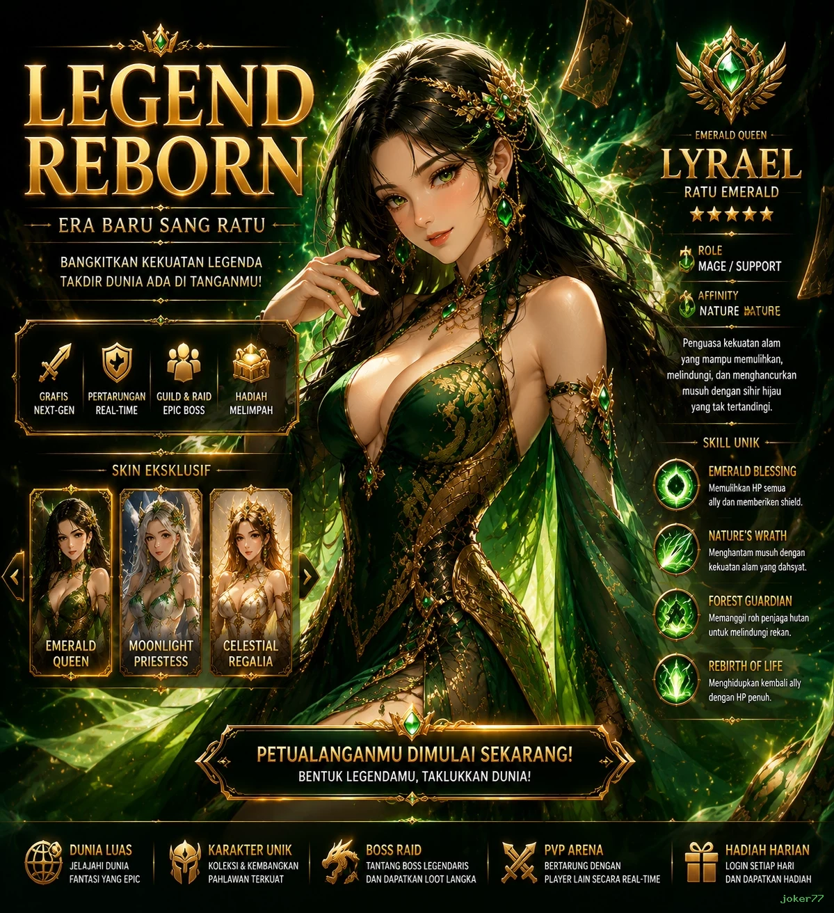Cara Mendaftar dan Verifikasi Akun di joker77