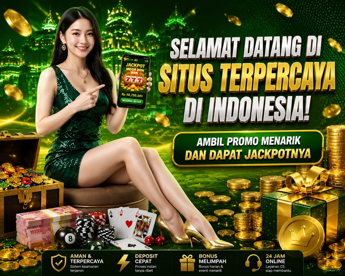 Berbagai Jenis Permainan yang Tersedia di joker77